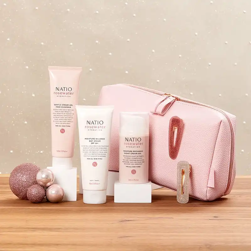 Natio Nourishing Rose Gift Pack