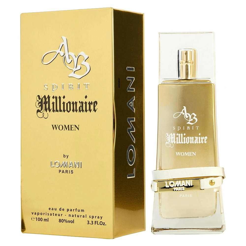 Lomani AB Spirit Millionaire 100ml Eau de Parfum Fragrances Spray For Women