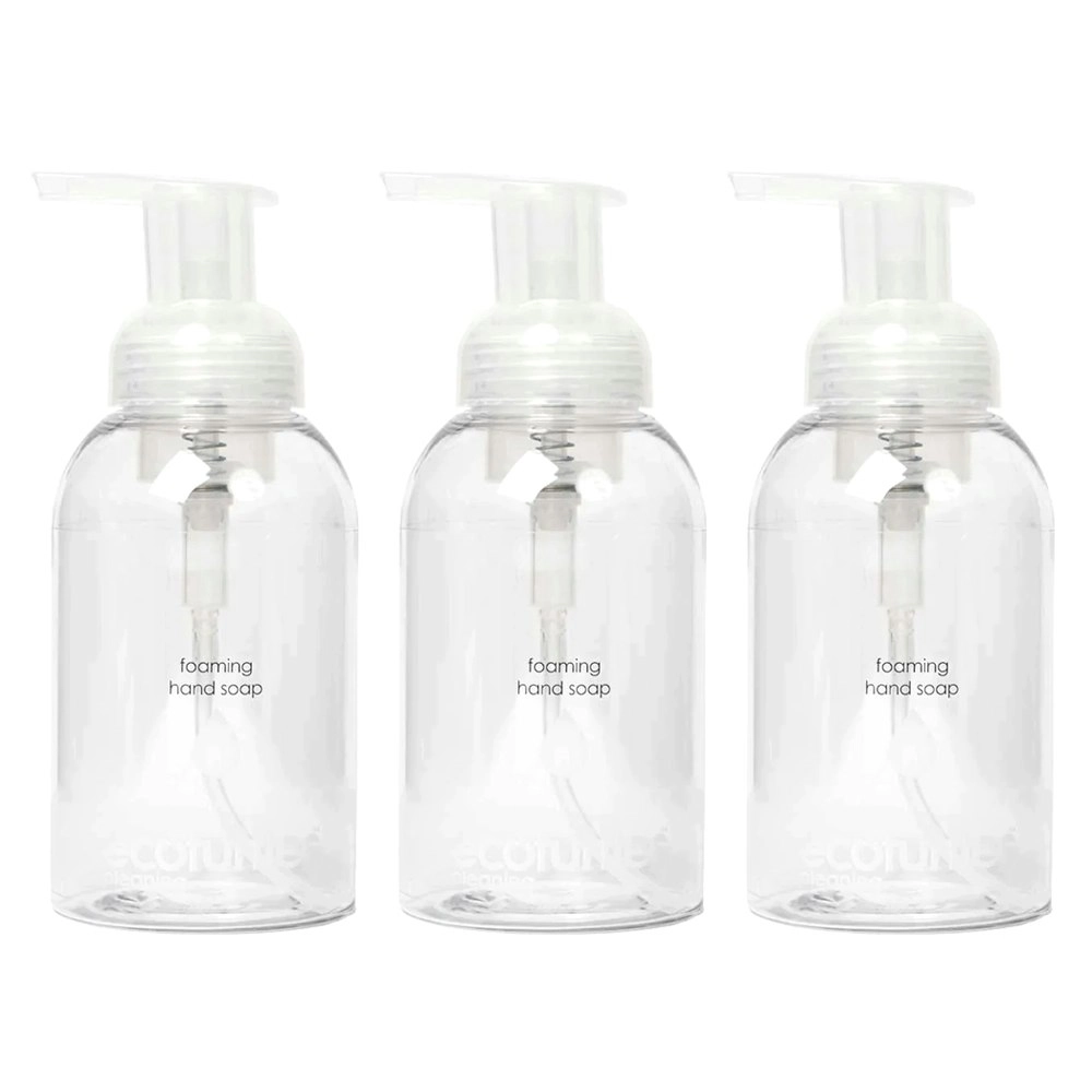 3x Eco Turtles Foaming Bathroom Handsoap Pump Reusable Bottle & Tablet Ocean