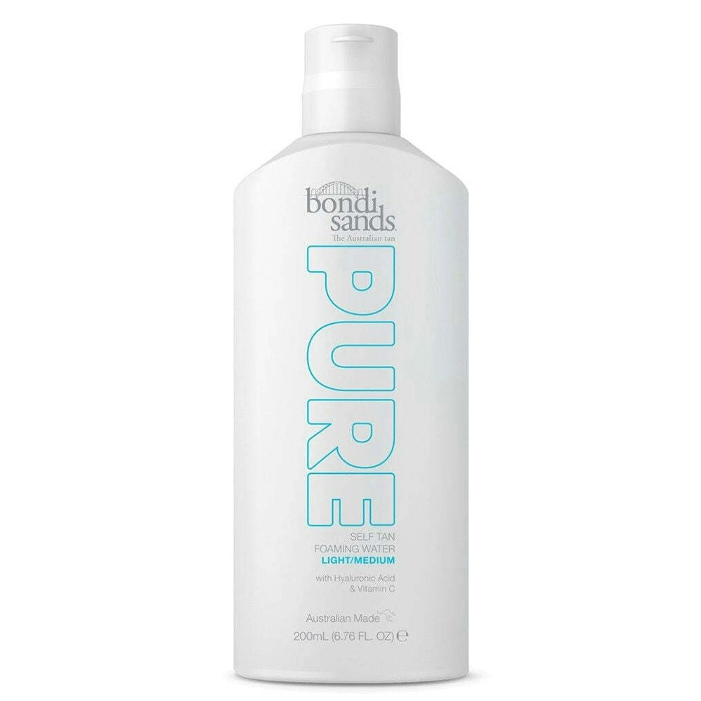 Bondi Sands Pure Self Tanning Water 200ml For Sensitive Skin Light to Medium