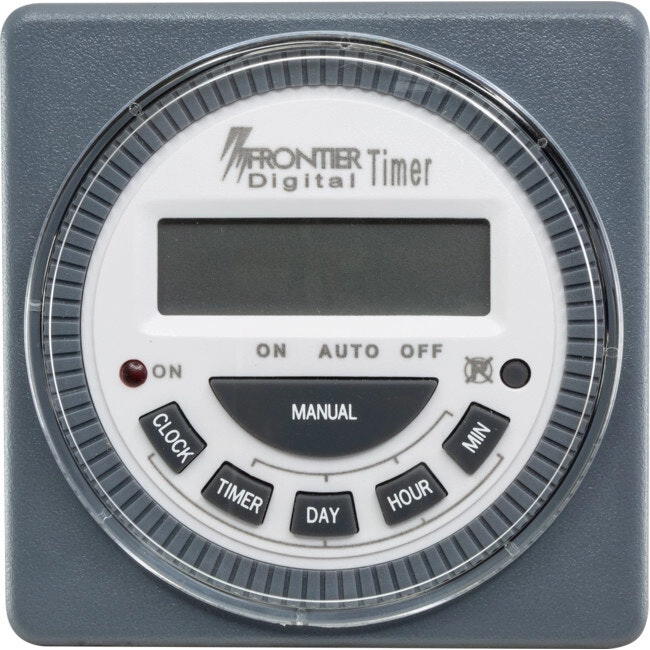 Nidac 7-Day Programmable Time Versatile DC Digital LCD Timer/Switch Controller