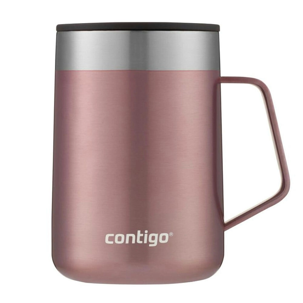 Contigo Streeterville Slider Lid Mug 414ml Insulated Stainless Steel Pine Berry