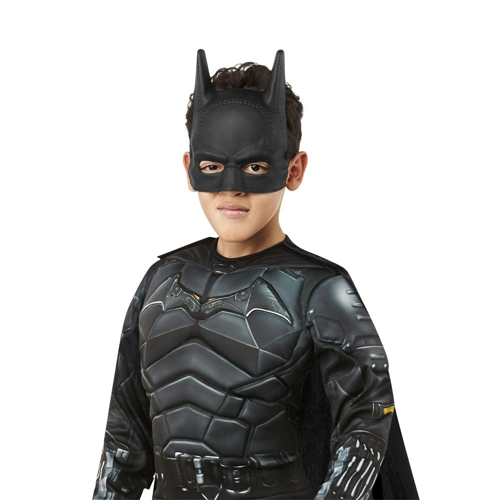 DC Comics The Batman 1/2 Mask Superhero/Halloween Dress Up Kids/Boys Costume