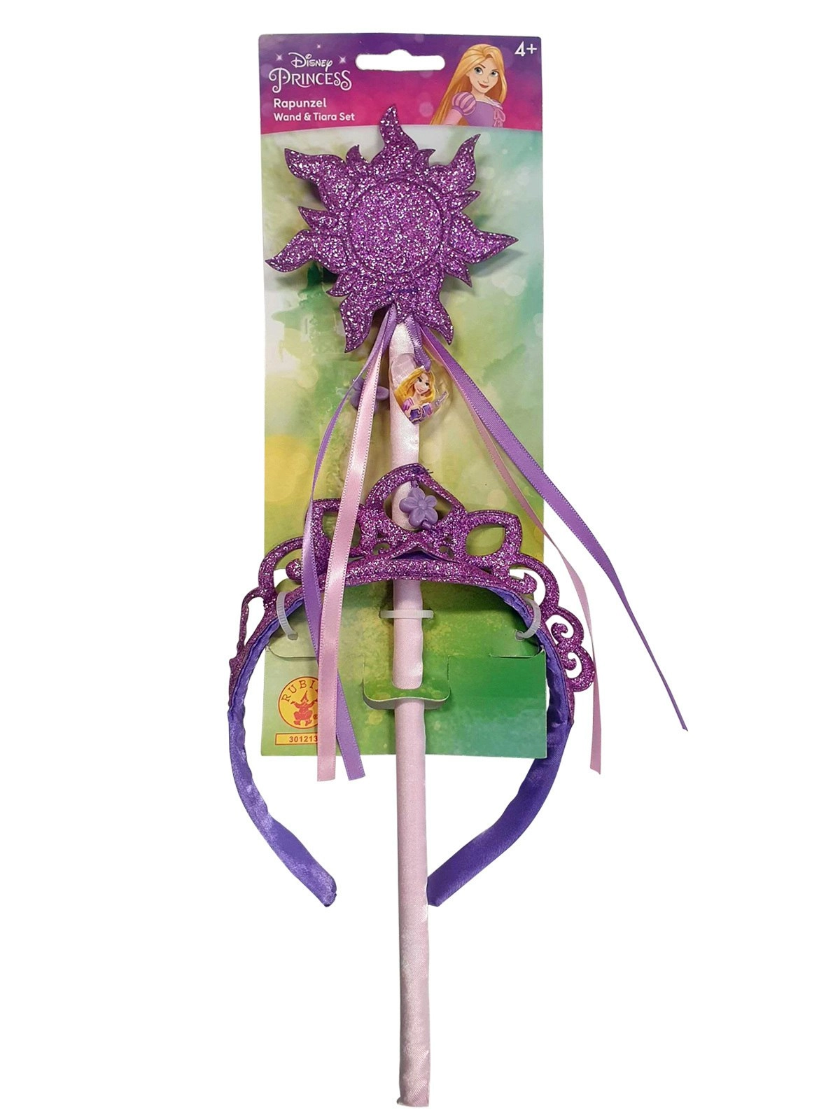 Disney Princess Rapunzel Accessory Bundle Wand & Tiara Party Costume Set Kids