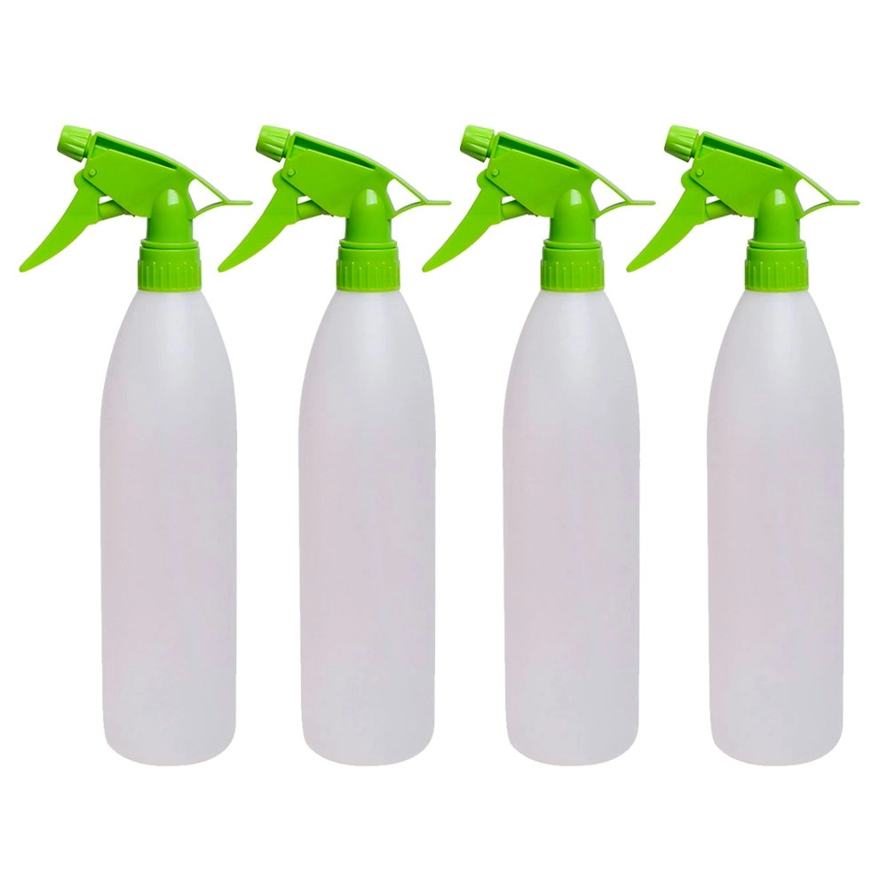 4x Sabco Trigger Action Plastic Squeeze Trigger Liquid Clean Spray Bottle 750ml