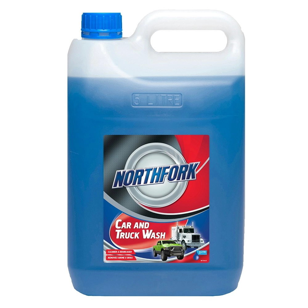 Northfork 5L Car & Truck Wash Liquid Cleaner/Degreaser/Grime/Bugs Remover