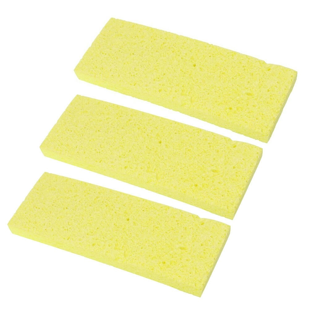 3PK White Glove Sponge Mop Squeeze Cellulose Refill Household Floor Cleaning YL