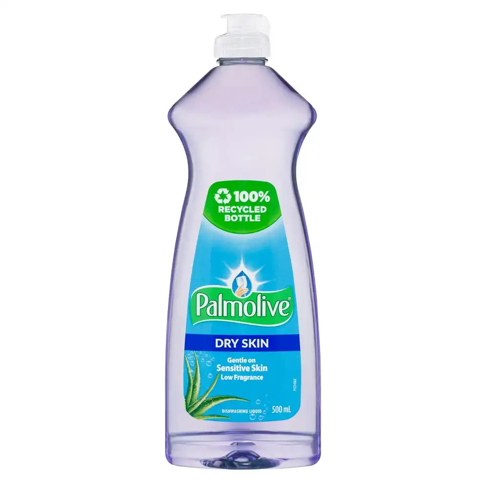 Palmolive 500ml Dishwashing Liquid Dry Skin Aloe Gentlle/Sensitive Skin