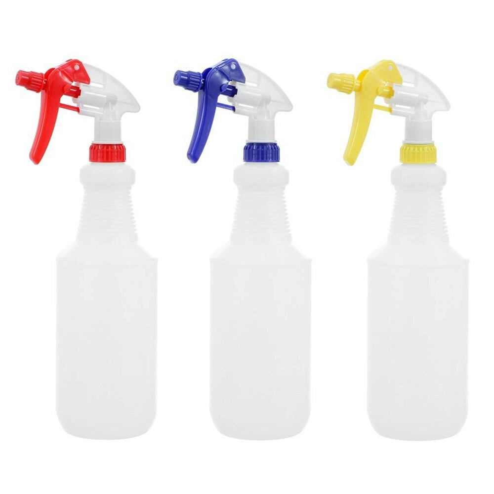 3x Boxsweden 1L Cleaning Liquid Nozzle Spray Bottle Water Container Sprayer Asst