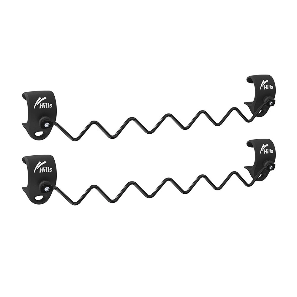 2x Hills Jumbo Coat Hanger Rail Accessory For Hills Folding Frame And Rotary