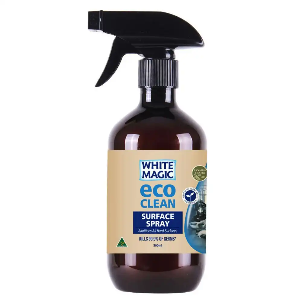 White Magic 500ml Eco Clean Surface Cleaning Spray Cleaner for Kitchen/Car