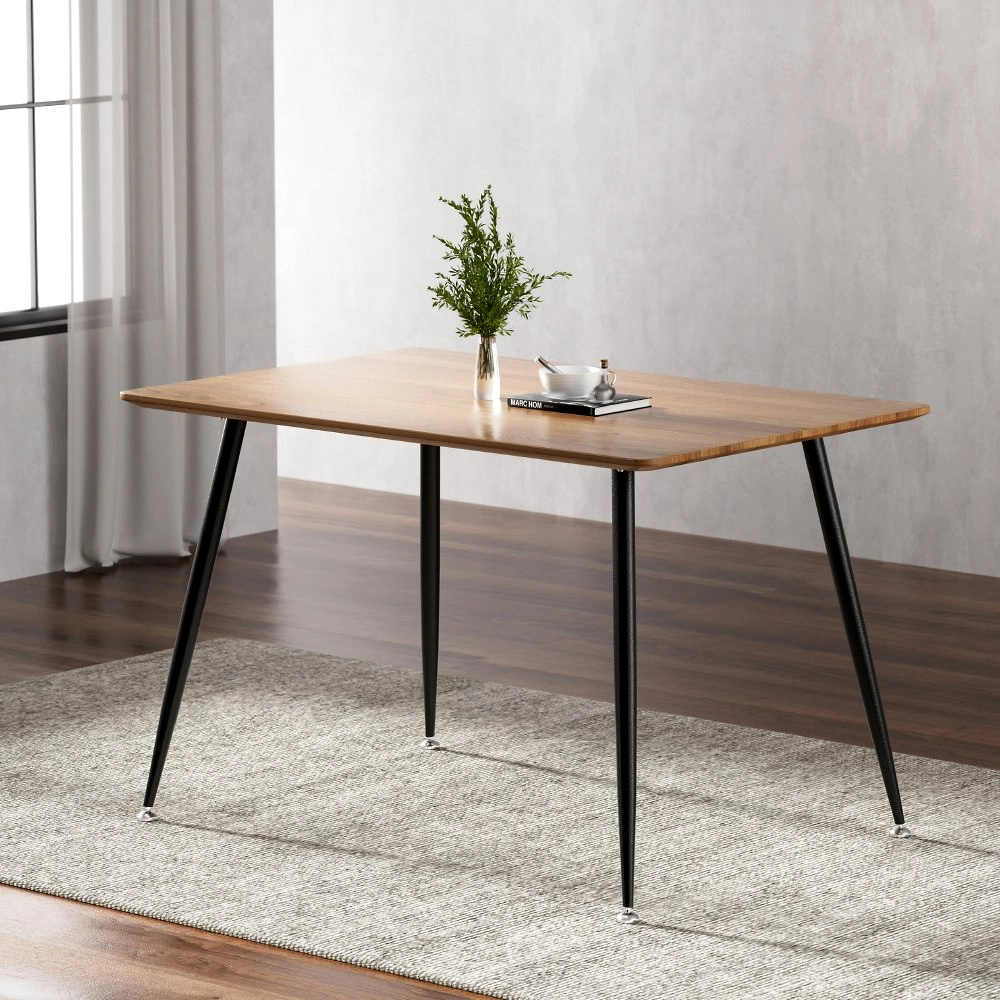 Artiss Dining Table 4 Seater Wooden Table Rectangular 120CM