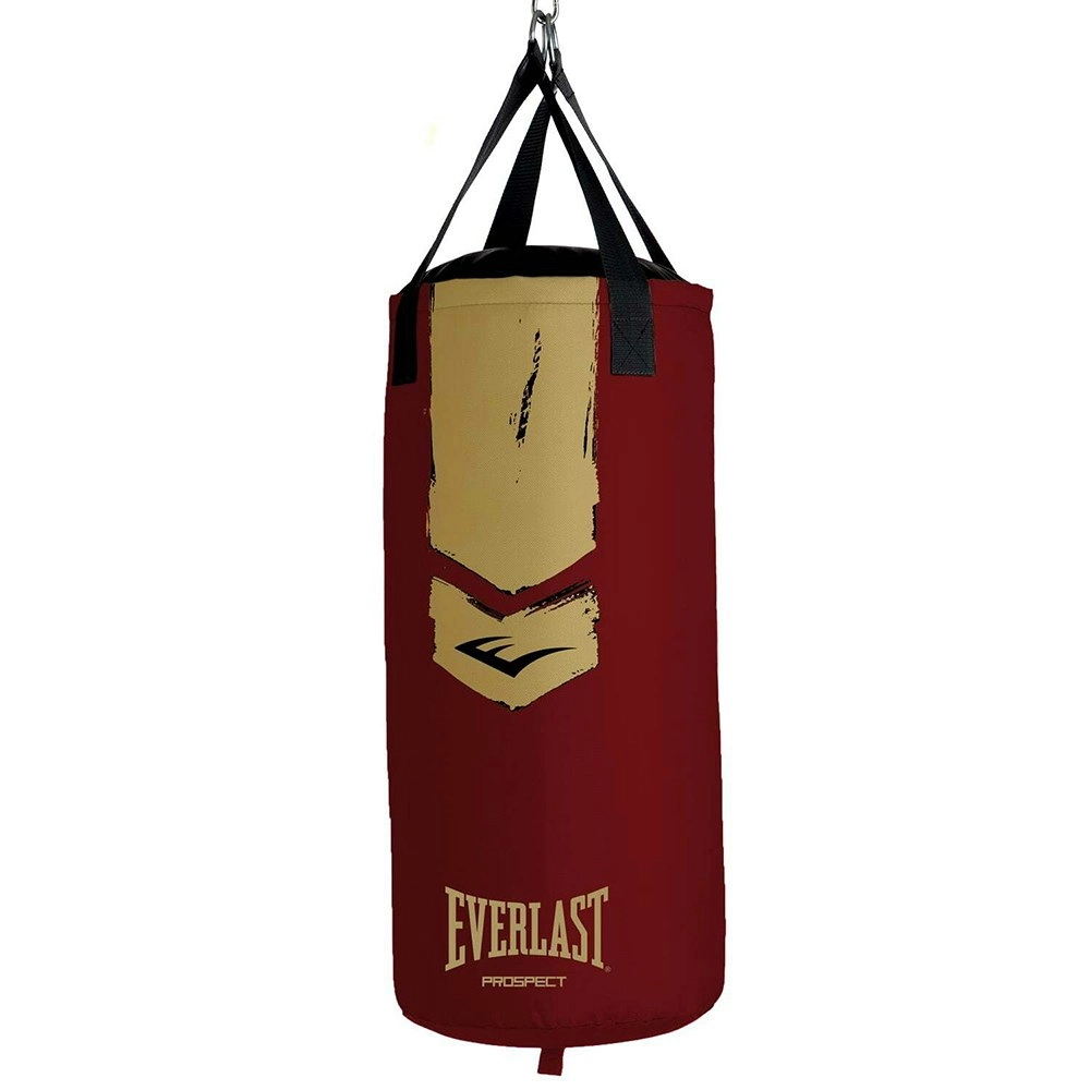 Everlast 29inx12in Prospect2 Youth Boxing Bag 12kg Training/Fitness Red/Gold