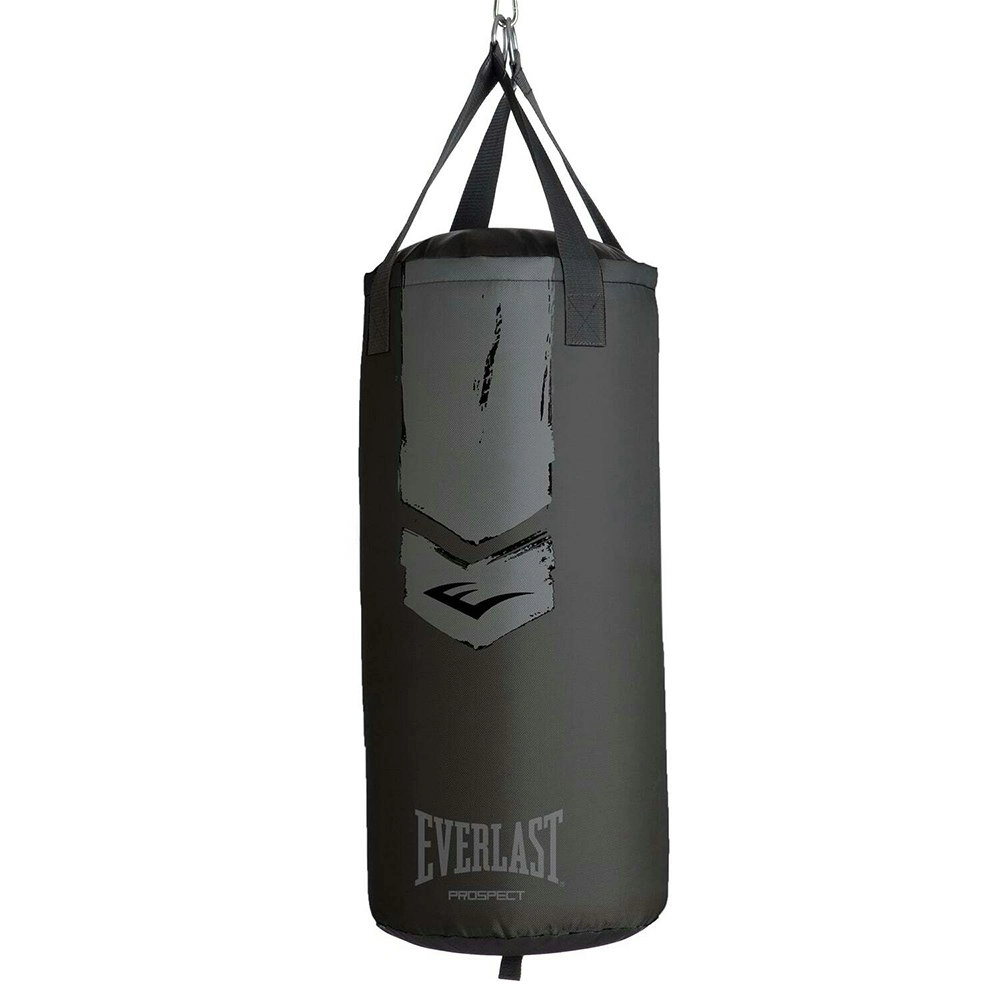 Everlast 29inx12in Prospect2 Youth Boxing Bag 12kg Training/Fitness Black/Grey