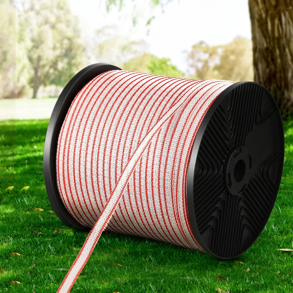 Giantz Electric Fence Poly Tape 400M Insulator