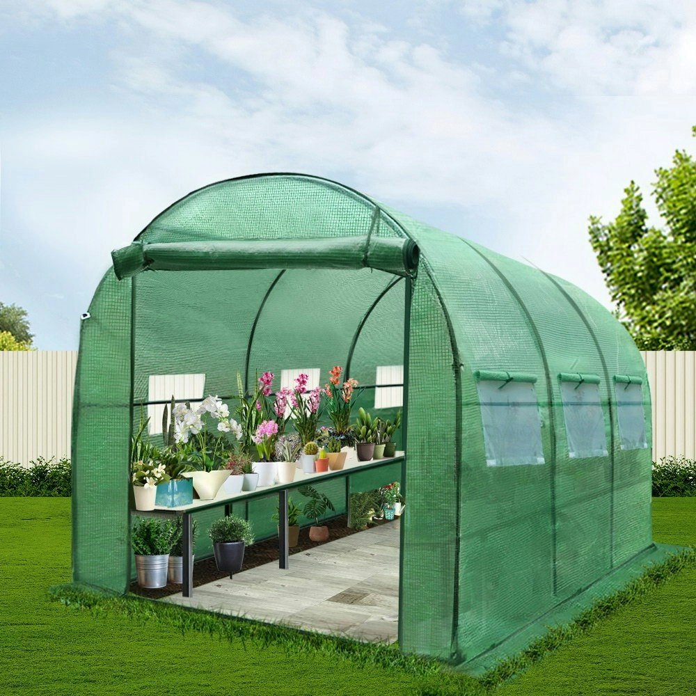 Greenfingers Greenhouse 3x2x2M Walk in Green House Tunnel Plant Garden Shed Dome