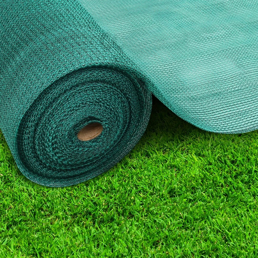 Instahut 30% Shade Cloth 3.66x20m Shadecloth Wide Heavy Duty Green