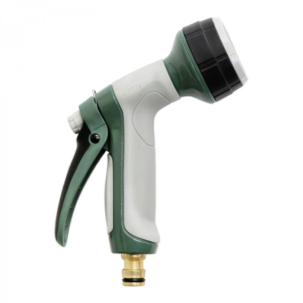 Hills Premium Spray Gun With Adjustable Pattern & Locking Trigger Flow Control