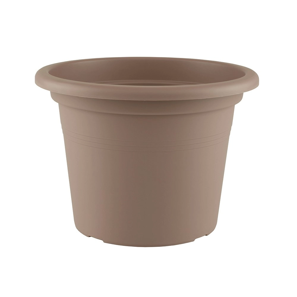 Artevasi Cilindro Plastic Indoor/Outdoor Garden Plant Pot 40x27.5cm Taupe