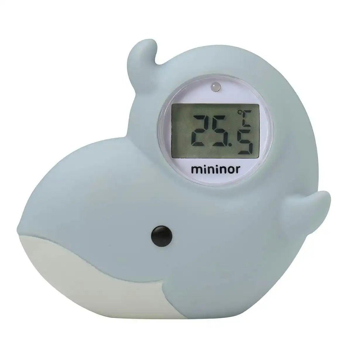 Mininor Baby/Infant Bath/Shower Animal Toy Water Safety Thermometer Grey Whale