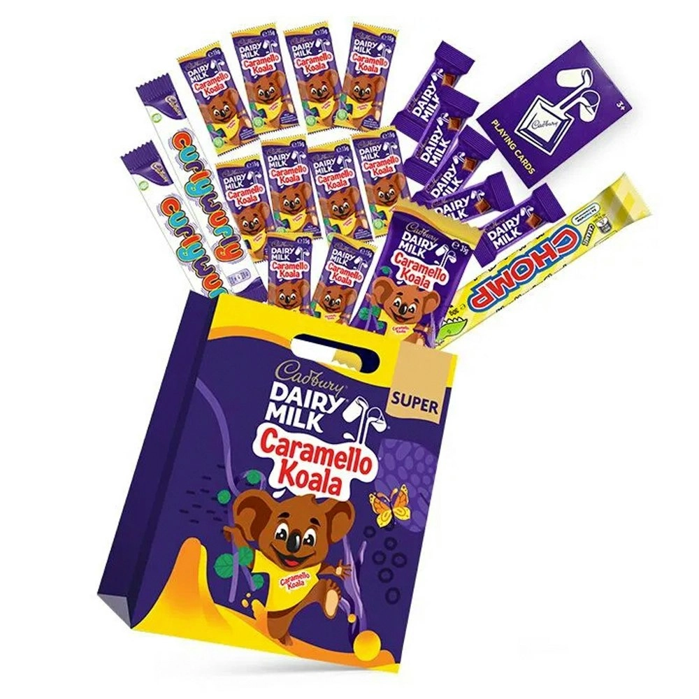 20pc Cadbury Dairy Milk Caramello Superbag Showbag Caramel Chocolate Mix Snacks