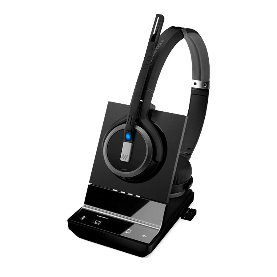 Sennheiser Wireless Impact 5064 Bluetooth Binaural Headset w/ USB Dongle Black