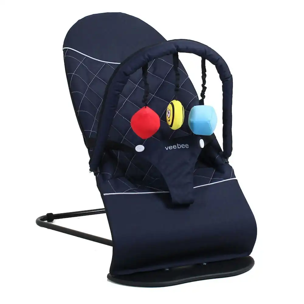 Vee Bee Baby Minder NV Rocker/Bouncer w/Toy Bar Seat/Chair Newborn/Infant 0m+