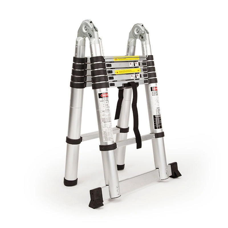 BULLET 3.8m Multipurpose Telescopic Ladder Portable Extension Aluminium Foldable Alloy Steps