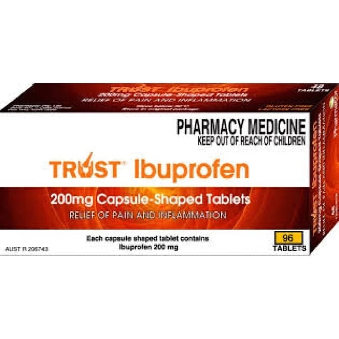 Trust Ibuprofen 96 Tablets