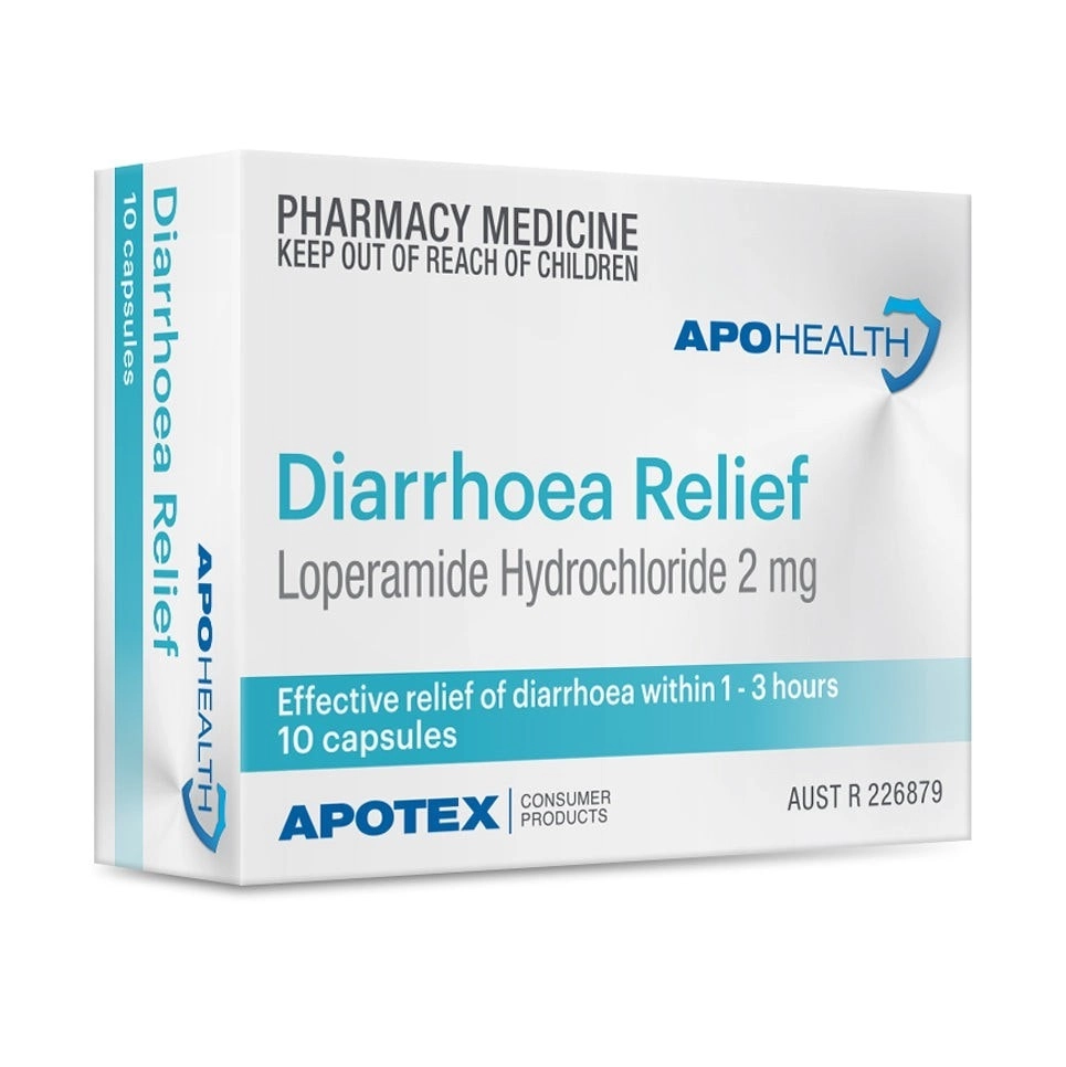 Apohealth Diarrhoea Relief 2mg 20 Capsules