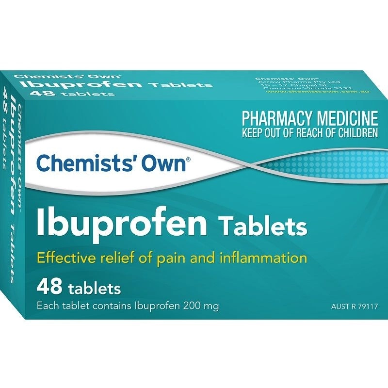 Chemists' Own Ibuprofen 48 Tablets (Generic of Nurofen)