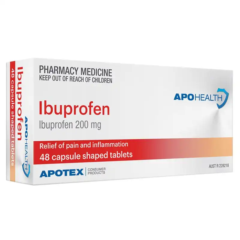 Apohealth Ibuprofen 200mg 48 Tablets