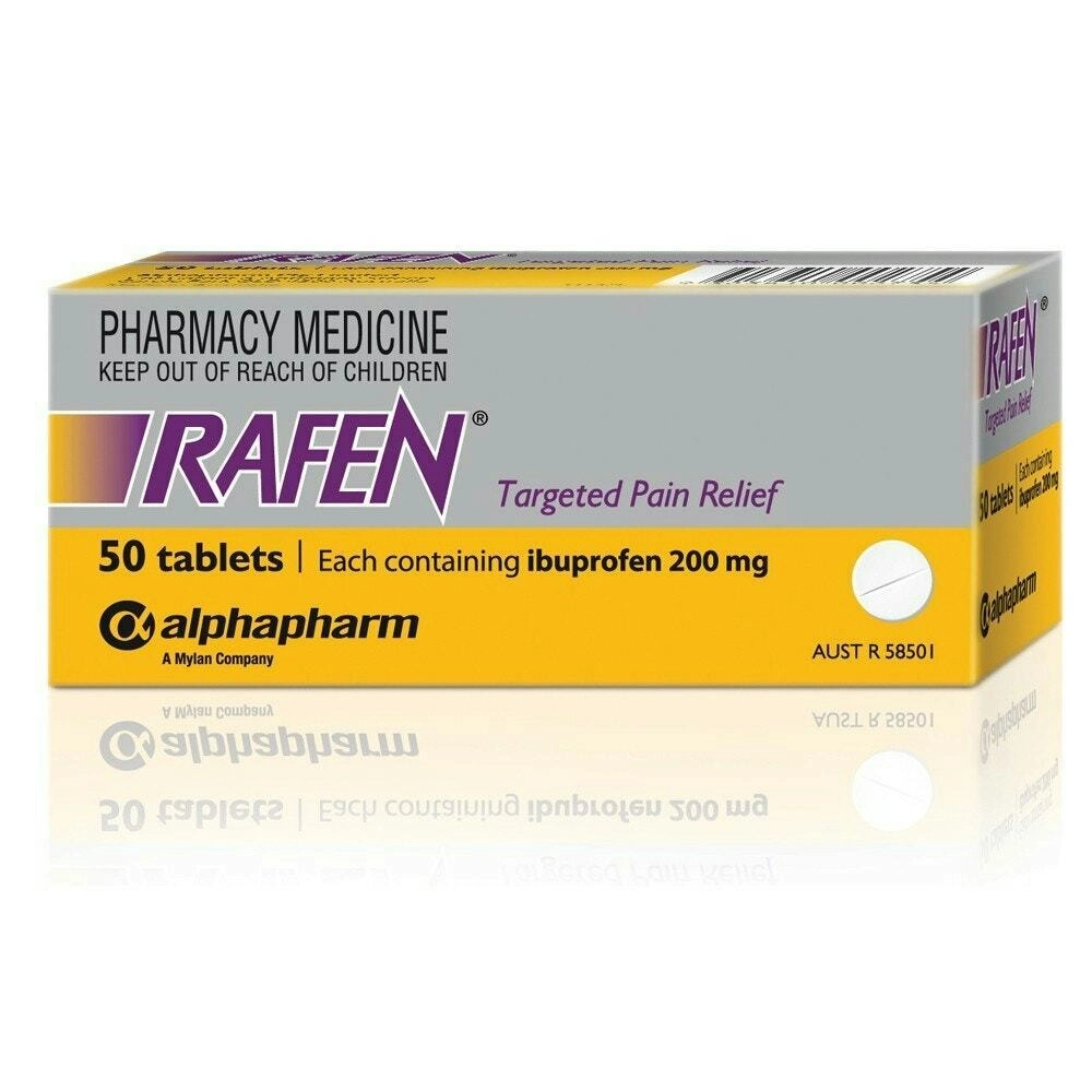 Rafen (Ibuprofen 200mg) 200MG 50TAB