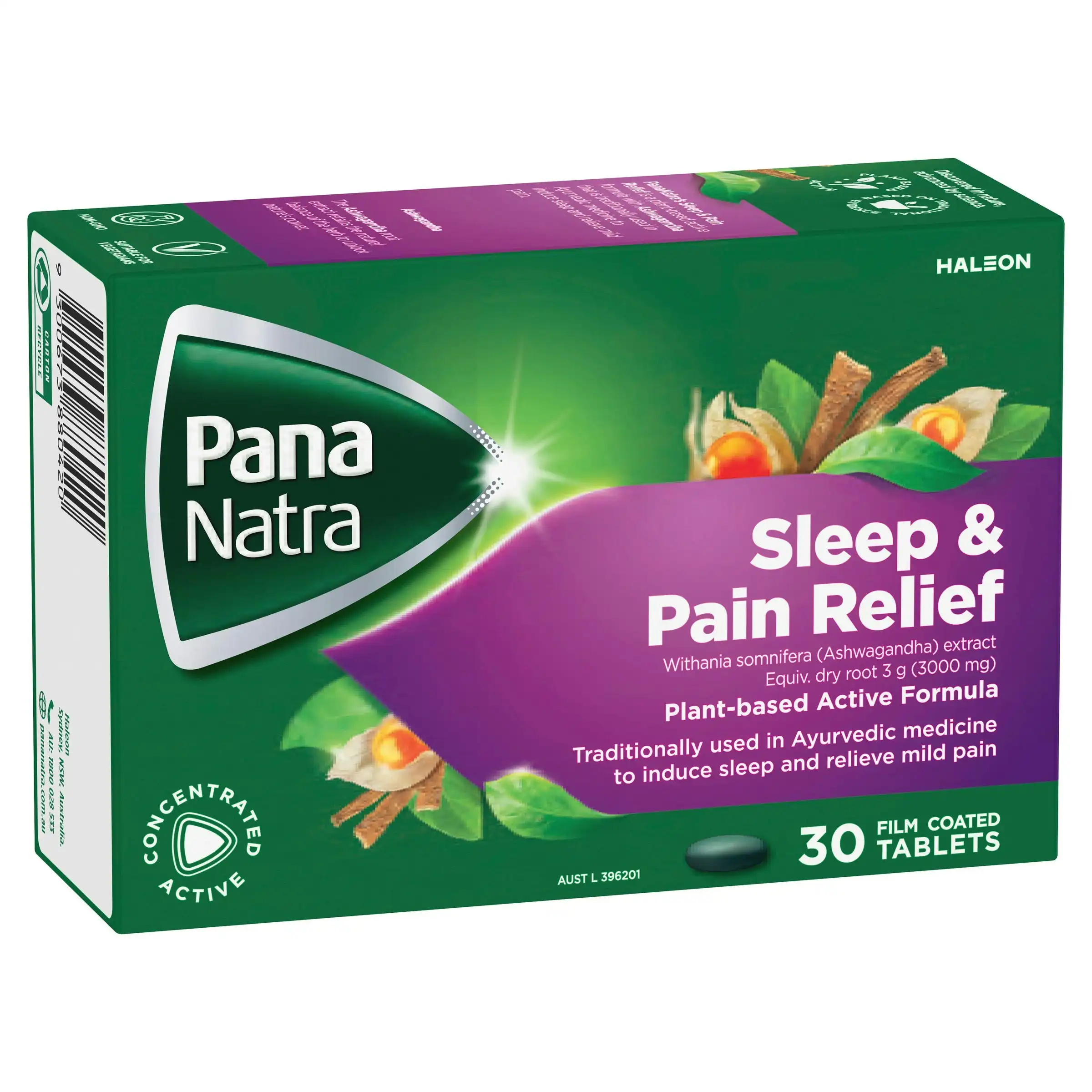 Pana Natra Sleep & Pain Relief 30 Tablets