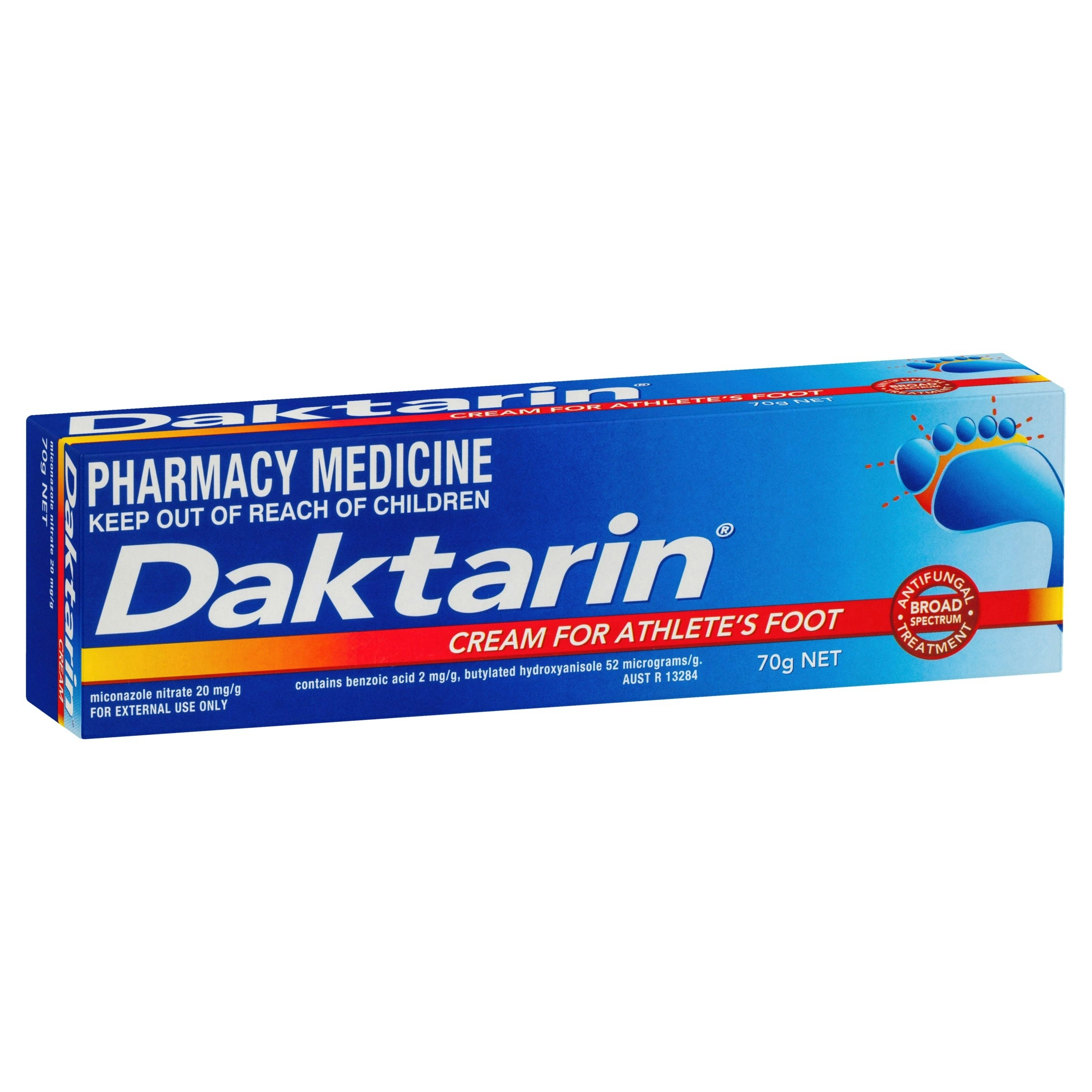 Daktarin Cream for Athlete's Foot 70g