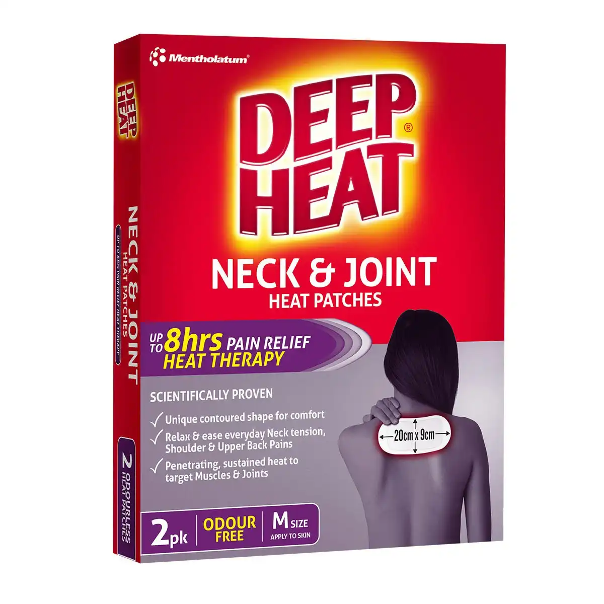 Deep Heat Neck & Joint Heat Patches 2 Pack