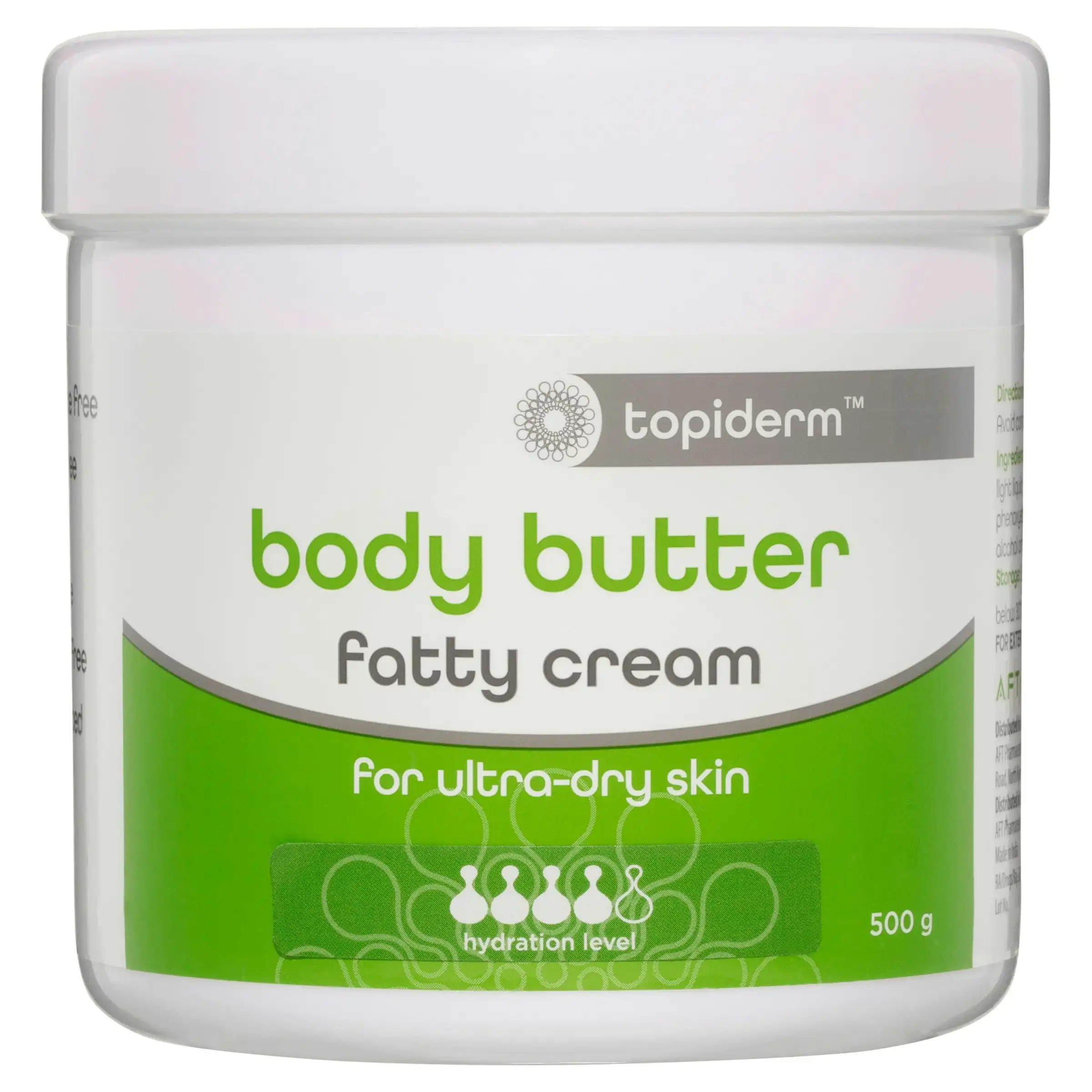 Topiderm Body Butter 500g Pot