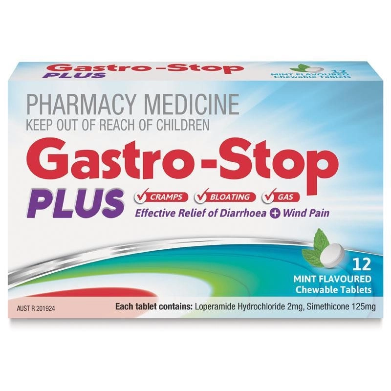 GastroStop Plus Chewable Tablets 12PK