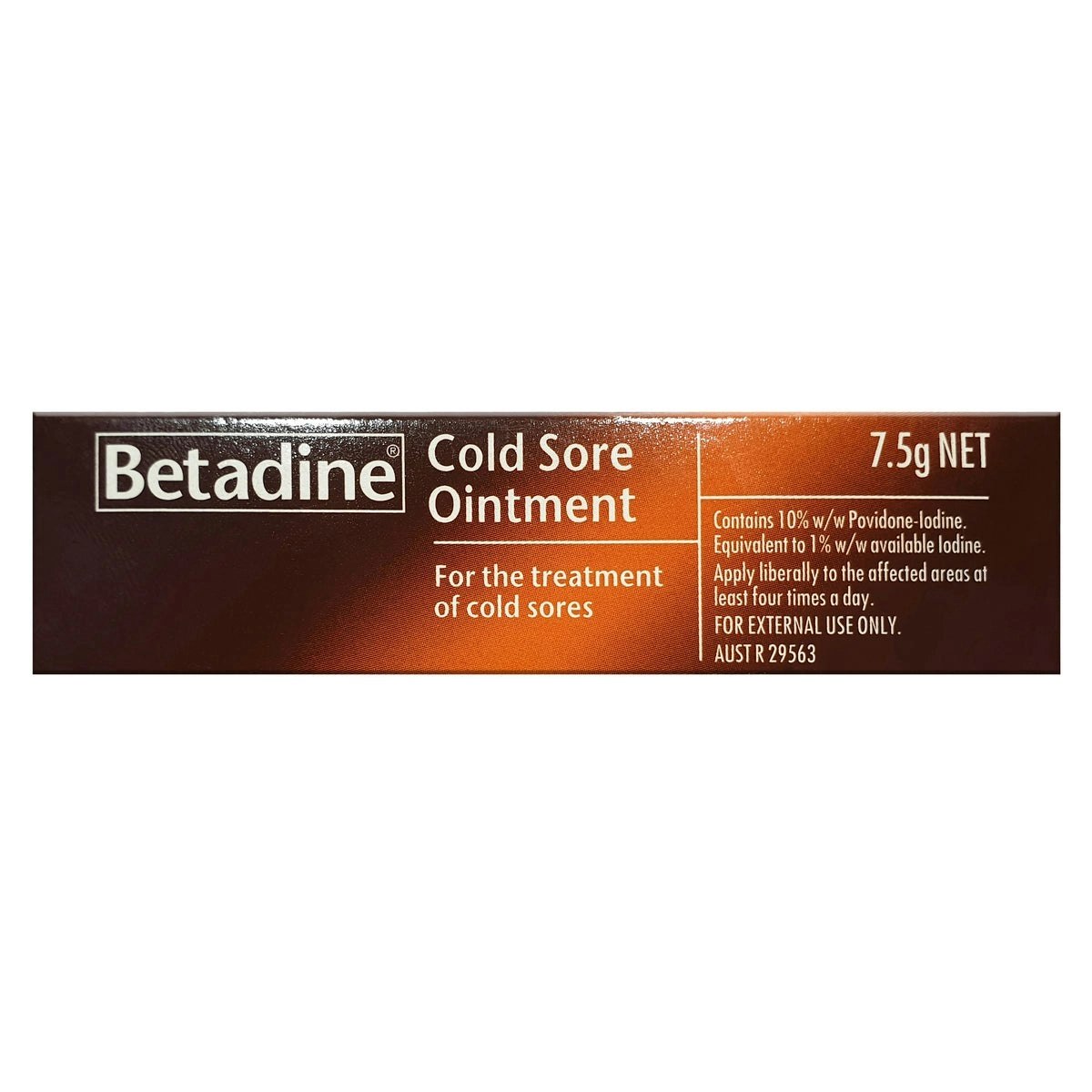 Betadine Cold Sore Ointment 7.5g