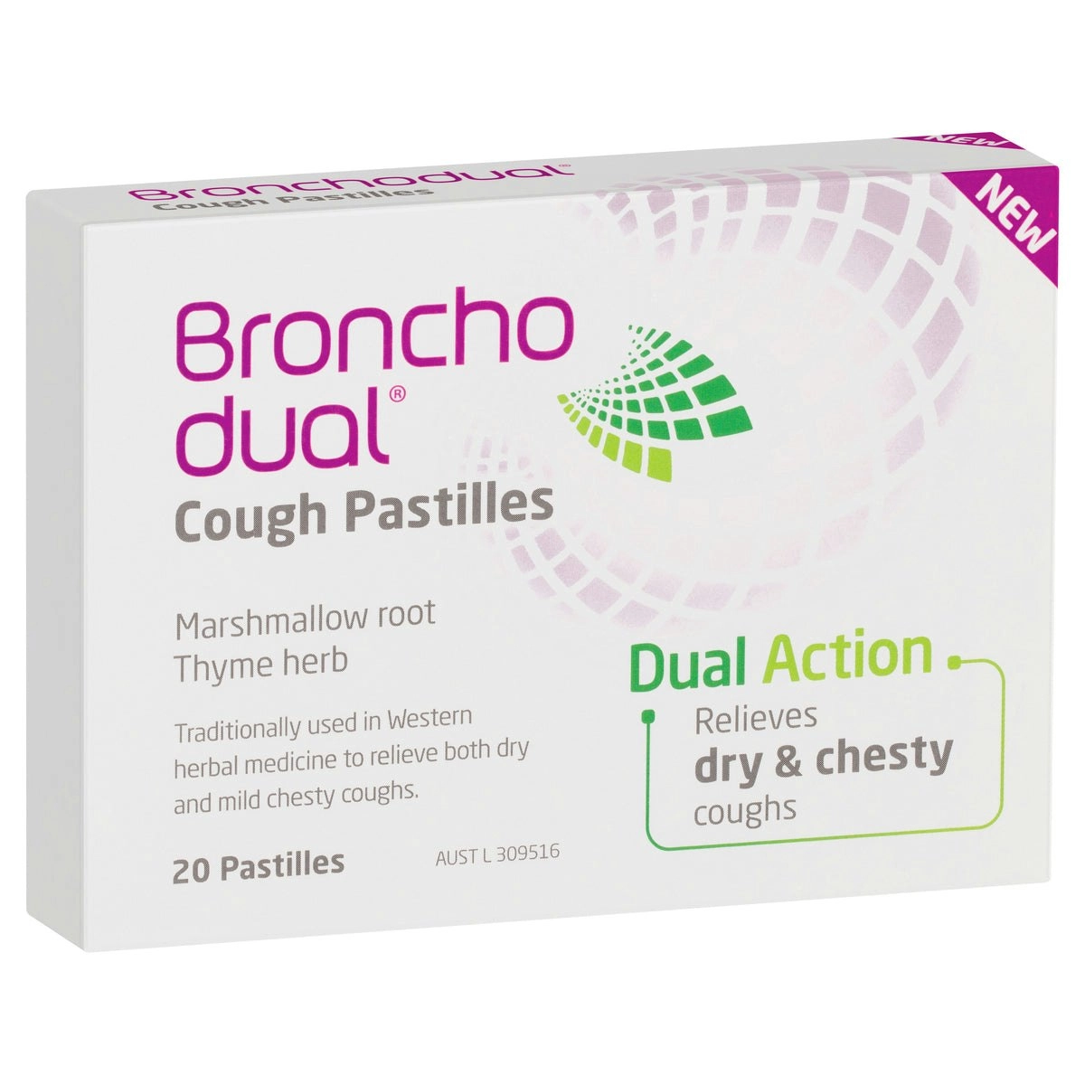 Bronchodual Cough Pastilles 20 Pack