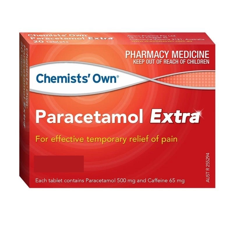 Chemists' Own Paracetamol Extra 40 Tablets (Generic of Panadol Extra)