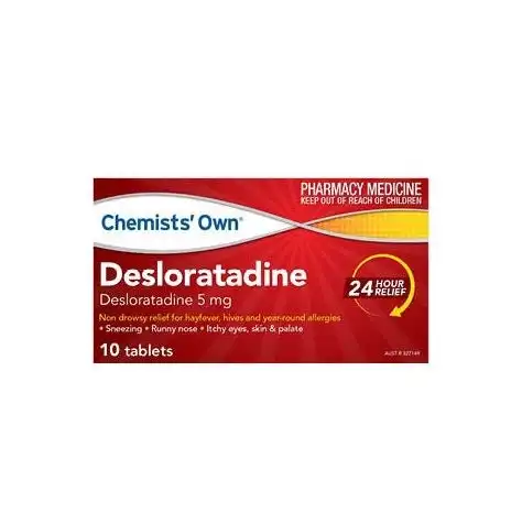 Chemists' Own Desloratadine Tablets 10s (Generic of Aerius Tablets)