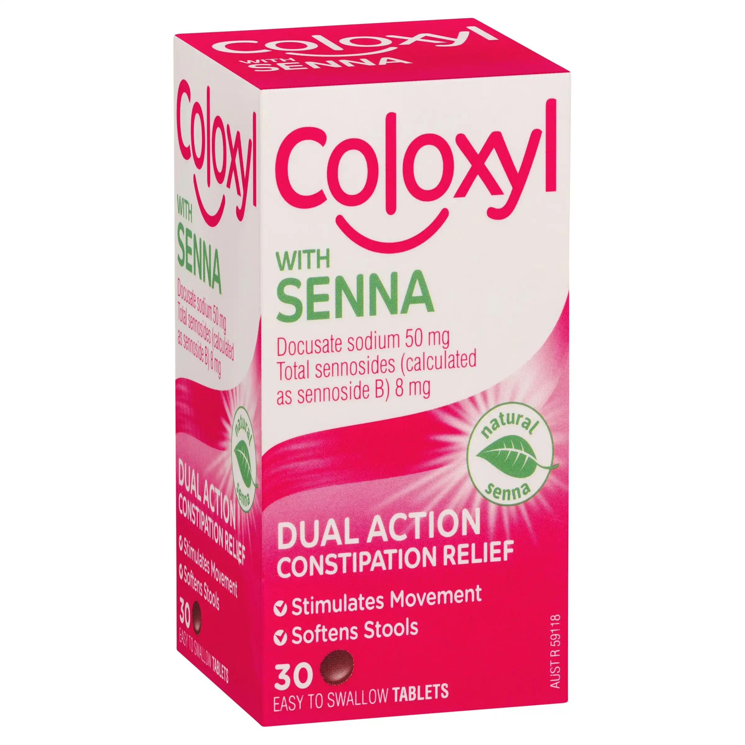 Coloxyl & Senna 30 Tablets