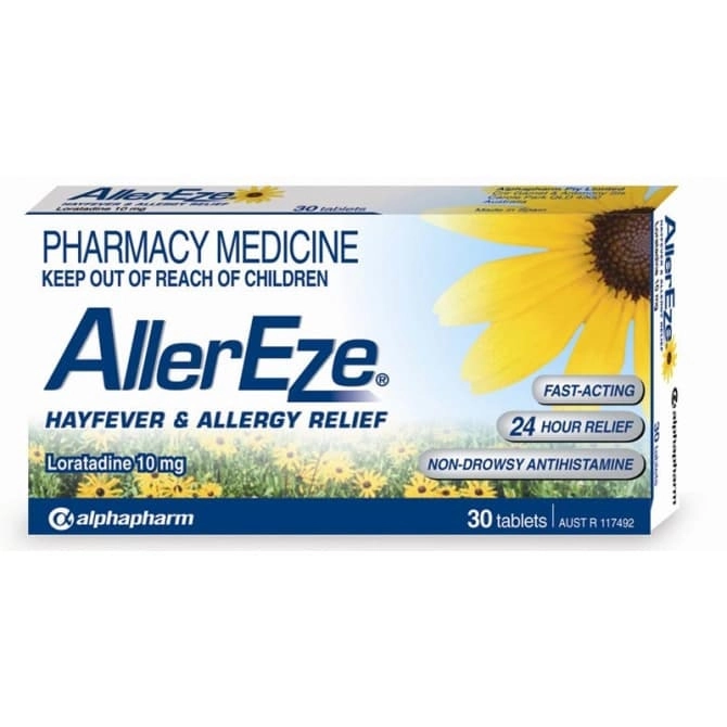 AllerEze 10mg 30 Tablets