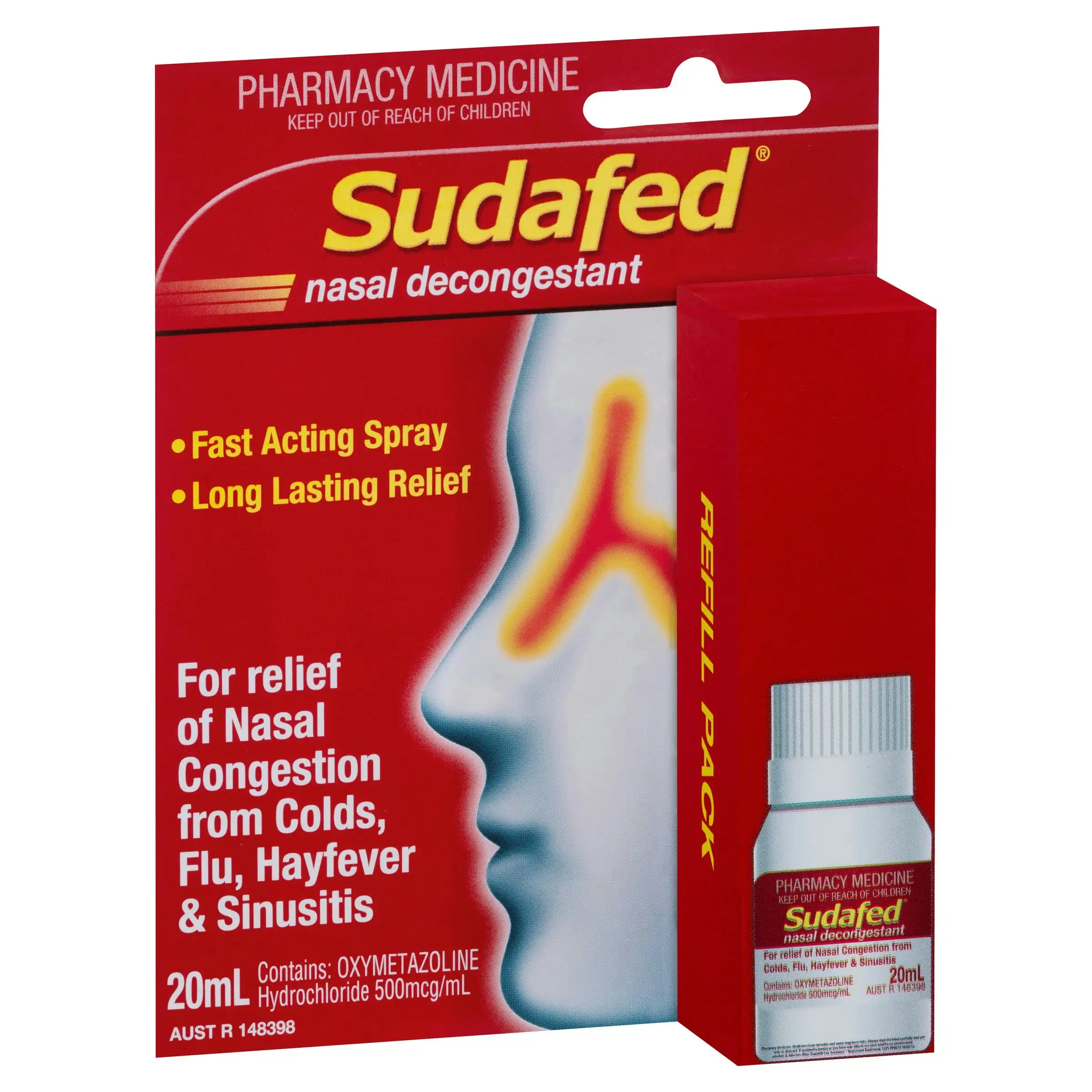 SUDAFED Nasal Spray Refill 20ml