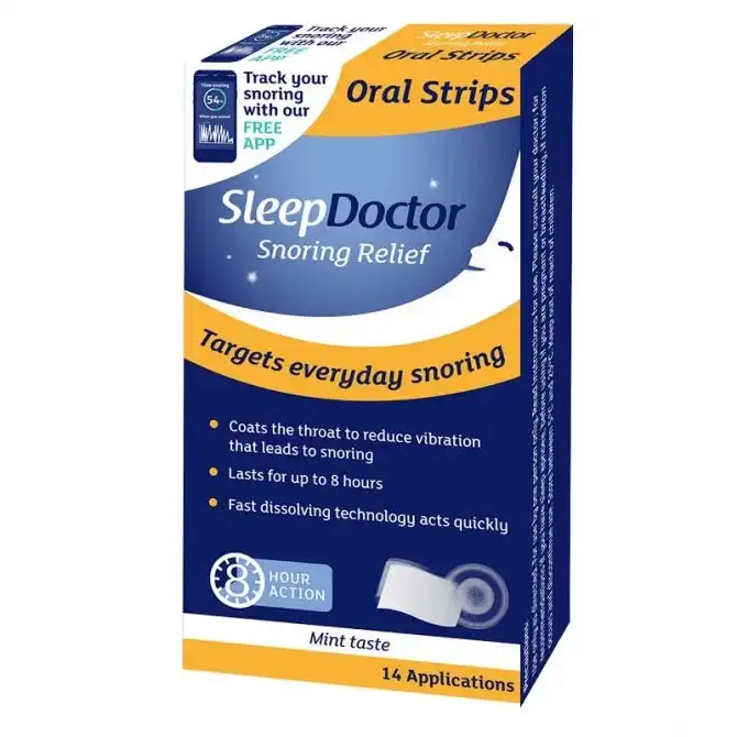 SleepDoctor Oral Strips 14 Pack