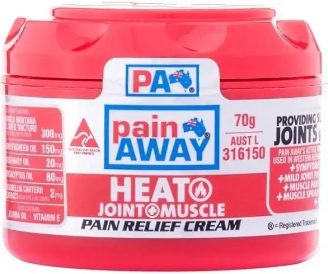 Pain Away Heat Plus Pain Relief Cream 70g