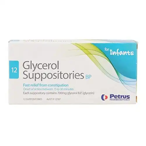 GLYCEROL Suppositories Infant 12PK