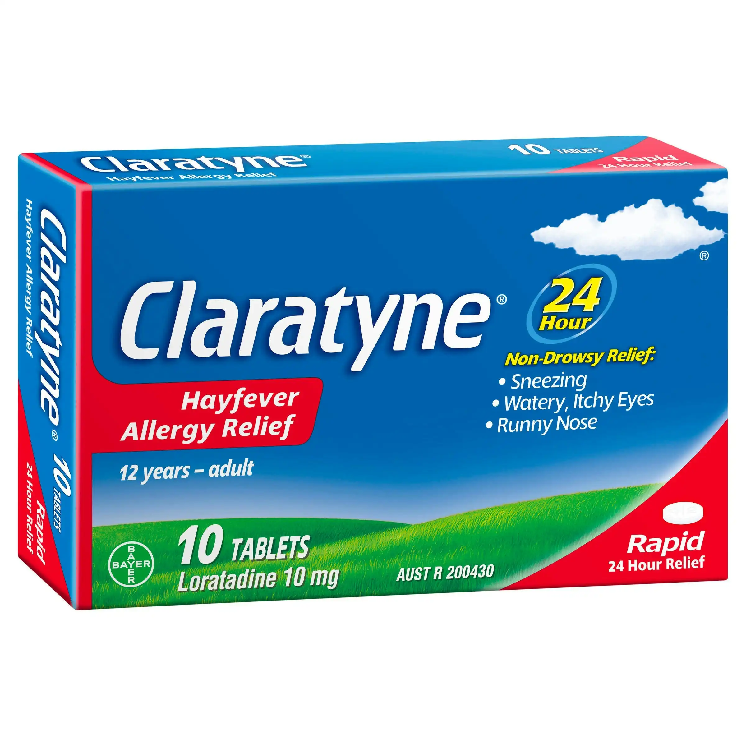 CLARATYNE Hayfever Allergy Relief Antihistamine 10 Tablets