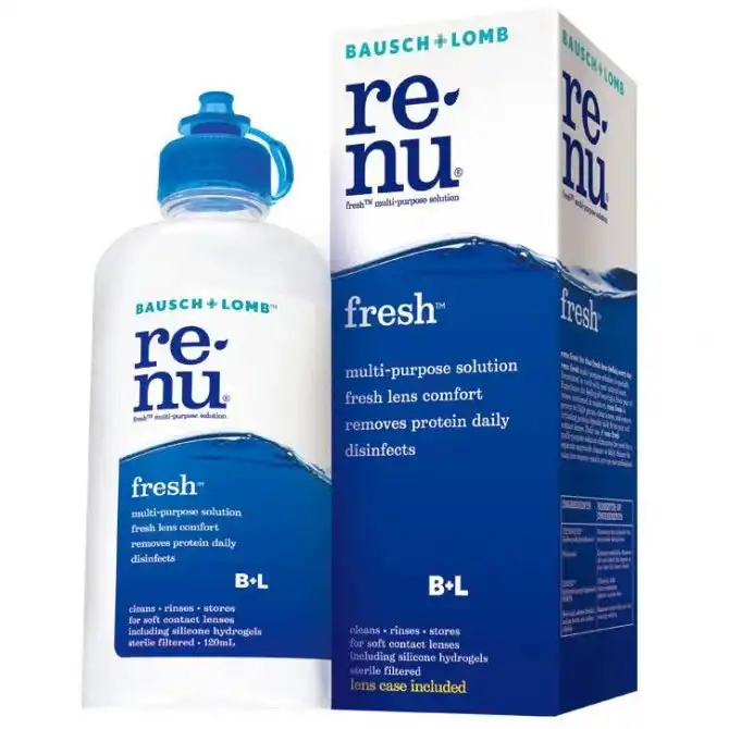 Bausch & Lomb Renu Fresh Multi Purpose Solution 120ml